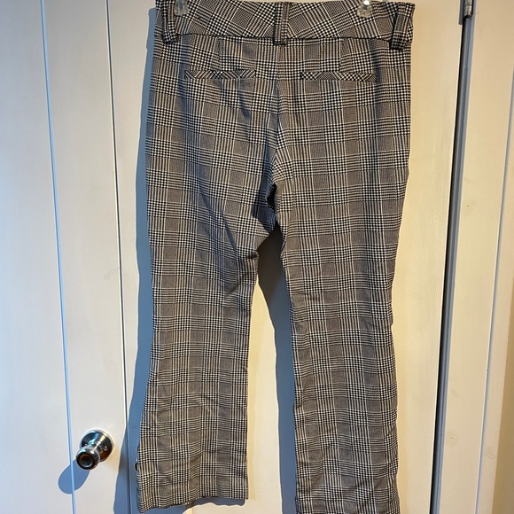 Torrid Black & White Plaid Premium Ponte Trouser - Picture 3 of 4